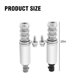 Aynaxcol Intake Exhaust Camshaft Position Actuator Solenoid Valve VVT Replacement for Chevy Replacement for GMC Replacement for Pontia Replacement for Saturn 2.0L 2.2L 2.4L Replace# 12655420 12655421