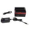 HDD Docking Station Dual Bay 480Mbps USB2.0 to SATA IDE