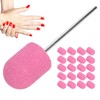 Nail Art Sanding Cap Nail Drill Bits Polishing Grinding Sanding