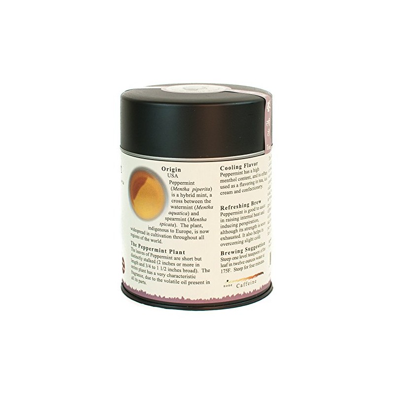 The Tao of Tea, Peppermint Herbal Tea, Loose Leaf,2 Ounce