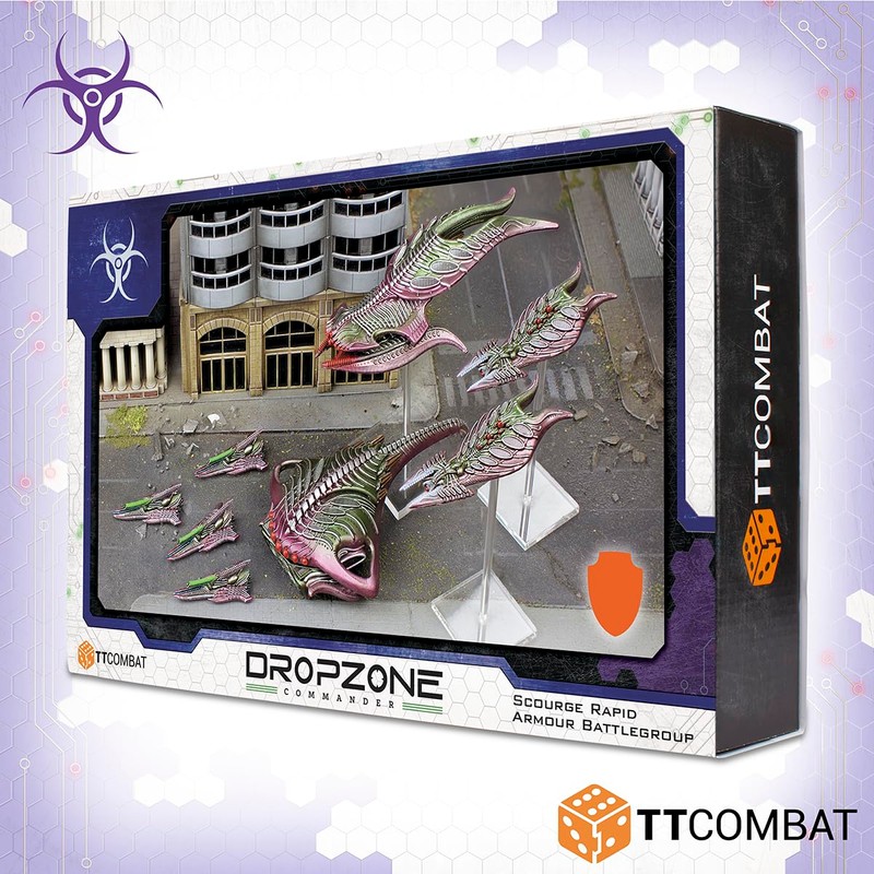 TTCombat Dropzone Commander Scourge Rapid Armour Battlegroup TTDZX-SCG-030