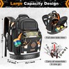 Tool Backpack Bag, HVAC Heavy Duty Construction Tools Backpack for