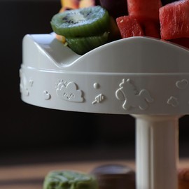 Postre Giratorio Conductor de Sushi Carrusel Automático Gire la Máquina de Postres Mesa de Exhibición de Pasteles Mesa de Decoración de Fiesta de Cumpleaños para Suministros de