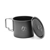 KPOT-550-C Titanium Pot for Outdoor Use, 19.7 fl oz (550