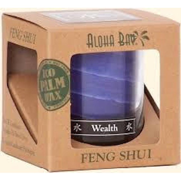 ALOHA BAY Candle Feng Shui Gift Box Water Indigo