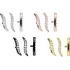 PIERCINGLINE Titanium Screw Attachment with External Thread 0.9 mm Crystal