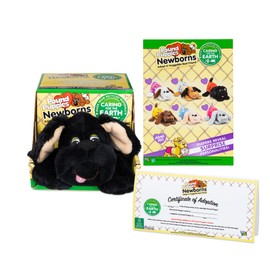 Pound Puppies Newborns Plush - Chill - Black, Eco Friendly
