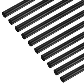 M METERXITY 10-Pack Carbon Fiber Rods, 100mm Length 7mm Dia Carbon Fiber Solid Matte Pole for RC Airplane/DIY Craft/Quadcopter Arm/Scale Model Kite Wing Tube [3.94 x 0.28IN]