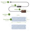 SDOVUERC Full Spectrum Grow Lights,60W Plant Grow Lights for Indoor