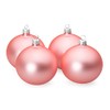 Sikora Essentials Klassische Christbaumkugeln aus Glas - matt - 6