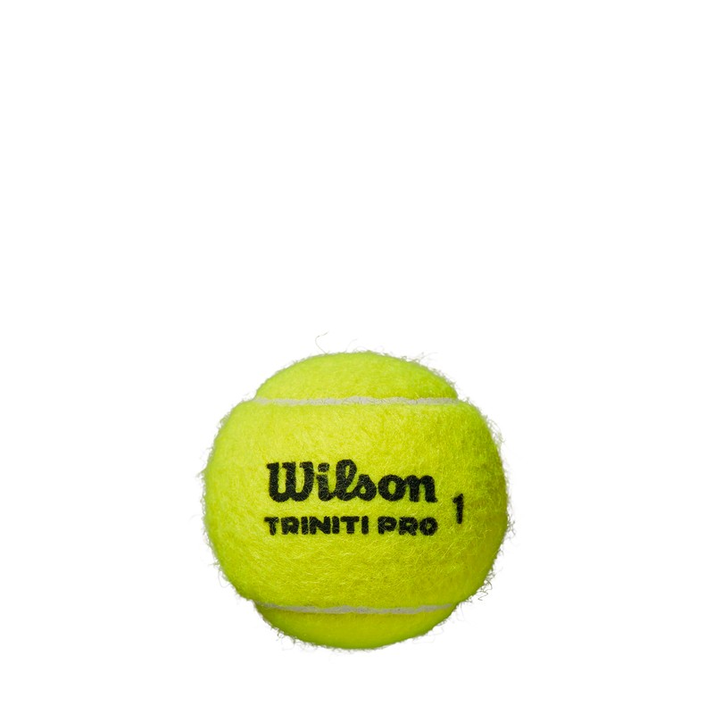 Wilson Triniti Pro Tennis Balls, Yellow, 1 x 4 Balls