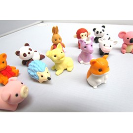 Iwako Erasers - Animal Collection 12pcs - Type B