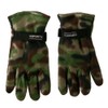 Solid Wing Men's Green Camo Fleece Glove - Camo OSFM