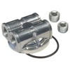 Derale 15756 Oil Filter Adapter, Bypass, Block Mount, 20 x