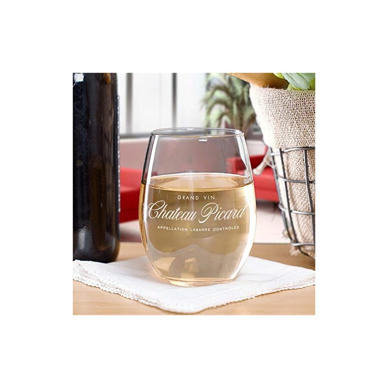 Star Trek: Picard Chateau Picard Stemless Wine Glass