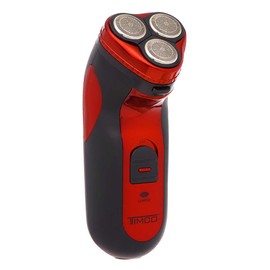 Rasuradora Electrica Recargable 3 cabezas independientes 18 cuchillas estandar. Cortapatillas desplegable Afeitadora Electrica Timco BSK-8900