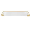 Bathroom Towel Rack Holder Acrylic Wall Mounted Hanging Storage Shelf