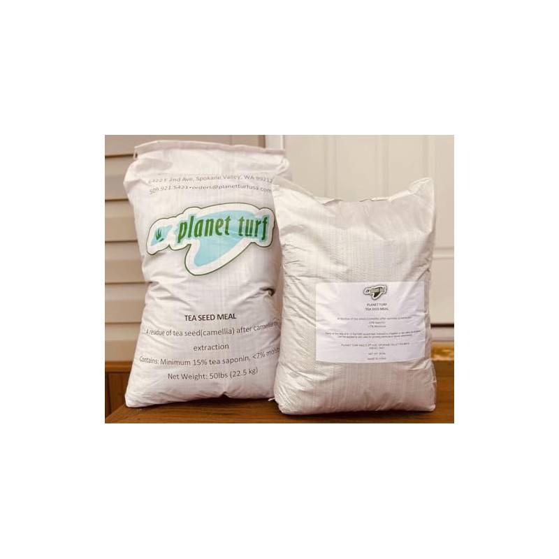 Planet Turf Tea Seed Meal - All Natural, Plant Safe