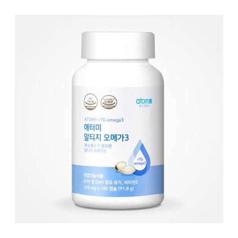 Atomy Altige Omega 3 180 Capsules (LC) / 애터미 알티지