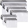 HIMOMO Zipper File, Set of 12, 6 Sizes, Zipper File