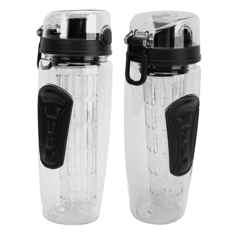 Fruit Infuser Water Bottle, ABS Leakproof Large Capacity Fruit Infusion