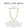 Gold Chains for Men Cuban Link Chain Necklace for Men