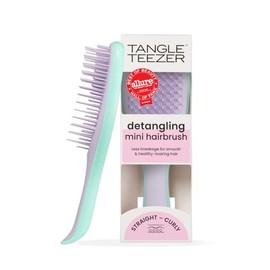 Tangle Teezer Ultimate Detangler Mini Hair Brush, Wisteria Leaf