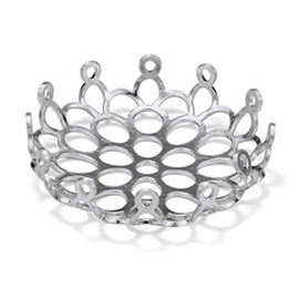 [Nousaku Red Cotton Ribbon Wrapping with Washi] KAGO Lotus Diameter 11cm Tin Kago Lotus