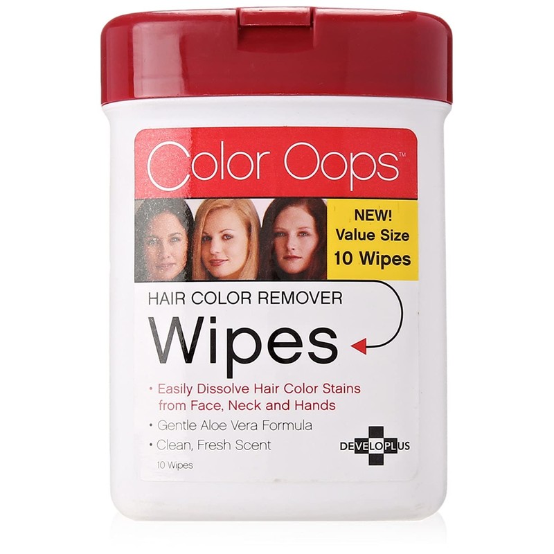 Developlus Color Oops Color Remover Wipes 10 Count (3 Pack)