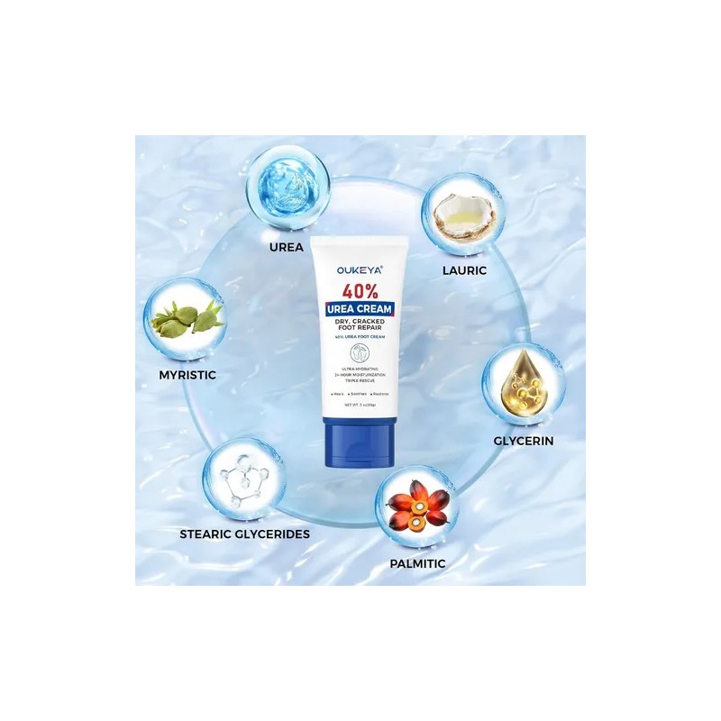Crema De Urea 40% Tubo 3oz Crema De Pies Manos