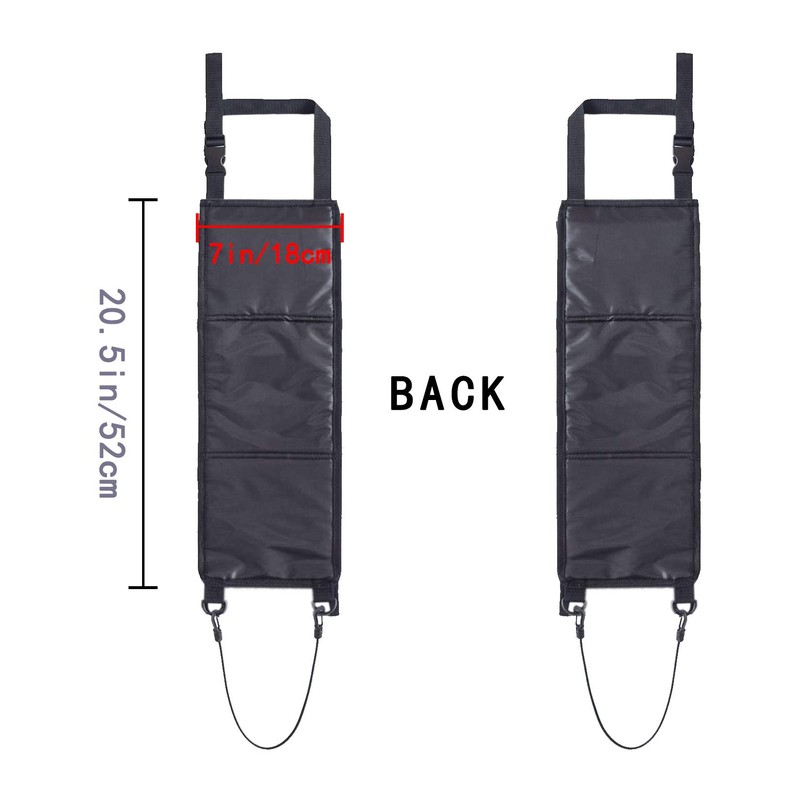 HXXF Car Concealed Seat Back Gun Rack，Hunting Gear Seat Back
