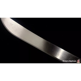 HIGH CARBON STEEL BUSH STYLE OUTDOOR MACHETE KNIFE FUL TANG 19" BLADE YARD TOOL