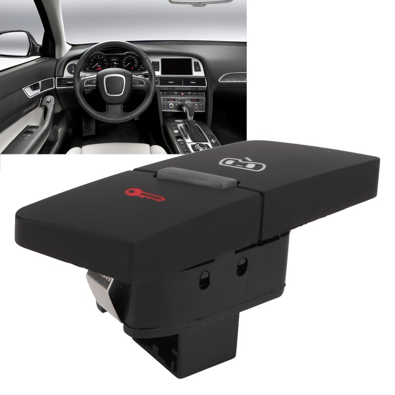 Car Door Lock Unlock Switch 4F1962107 ABS+Metal Automotive Accessories Replacement