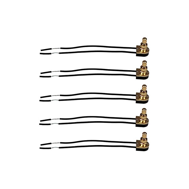 Creative Hobbies® 5 Pack of Rotary On/Off Switches, Single Circuit,