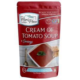 Mom’s Place Gluten-Free & Dairy-Free Cream of Tomato Soup Mix, 4 Servings, Vegan, Nut Free, Dairy Free & Soy Free, 4 Servings, 1.3 oz