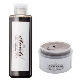 エンシェールズ　カラーシャンプー【シルバー】＆カラーバター【アッシュミルクティ】セット