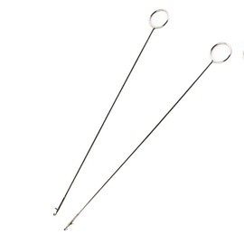Cutex Set of 2 Loop Turners, All Metal 10-1/2" Long Loop Turners