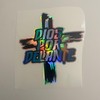 Religious holographic decal - Color: Ecuador