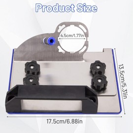 Angle Grinder Stand for Tile 45° Chamfer Cutting, 45 Degree Angle Tile Grinding Fixed Holder Grinds Sturdy Stand Tool, 45° Degree Tile Chamfering Tool for 100-Type Angle Grinders