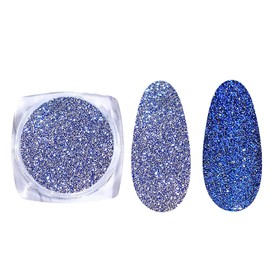 Gel Nail Flash Nail Powder Blue Blue Reflective Gel Nails Glitter Color Gel Color Nail Color Glitter Glitter (002)
