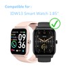 Aemus Screen Protector for IDW13 Smart Watch, 3D Full Coverage