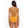 Becca by Rebecca Virtue Women's Elizabeth Plunge One Piece Swimsuit