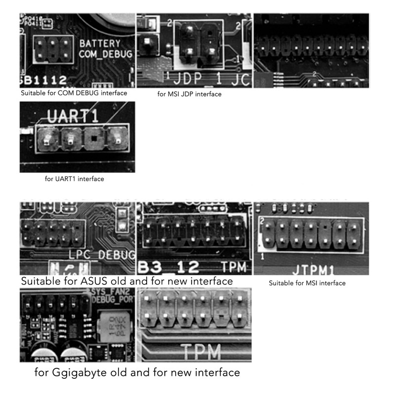 Post Test Motherboard Analyzer Diagnostic Card Kit Laptop Motherboard Analyzer