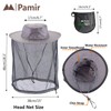 Mosquito Head Net Hat Sun Safari Hats with Hidden Net