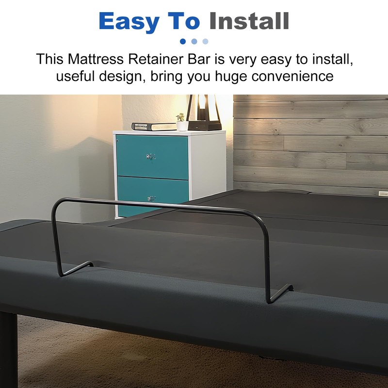 Mattress Retainer Bar Model 63003441 fits Tempur-Pedic Ergo，can not be