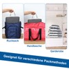 QiYiCAT 4 x Suitcase Organiser Compression, 4-Piece Compression Cube Set