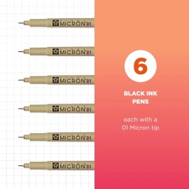 Sakura Pigma Micron Fineliner Pens - Archival Tools & Home Improvement