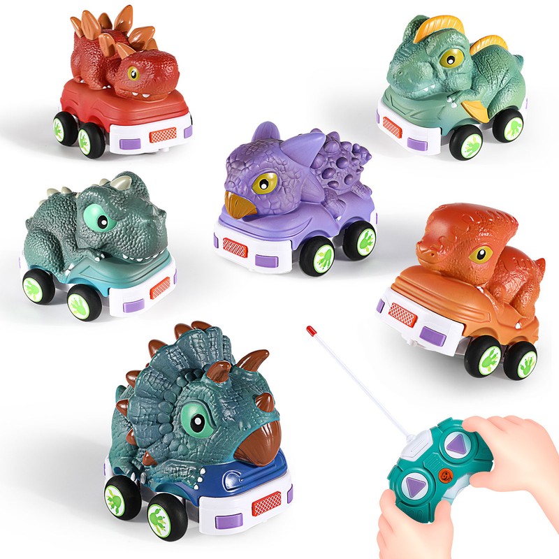 Remote Control Dinosaur Car Multi Functional Safety Anti Collision RC