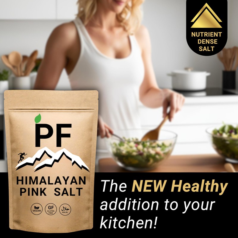 Planting Foods Organic Himalayan Pink Salt – Fine Grain, 8oz