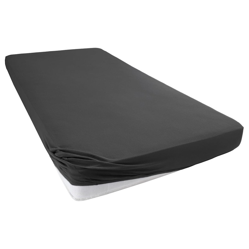 Visaggio Classic Fitted Sheet, 100% Cotton Jersey Fitted Sheet, Bed